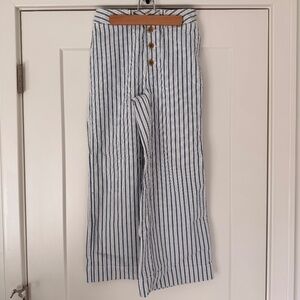 Madewell Striped Blue Jeans Size 27